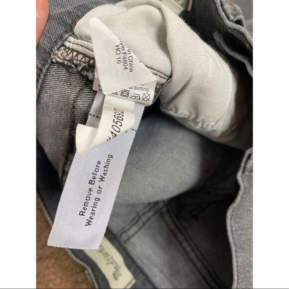MADEWELL | 9” High Riser Skinny Skinny Gray Jeans, Size 25 - Picture 15 of 16